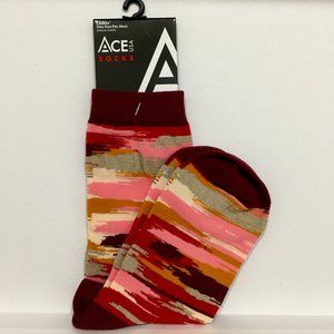 ACE socks women multi fall colors NEW